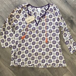 Natural life Bohemian lightweight beach top